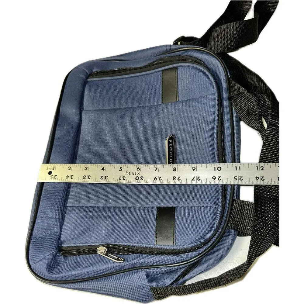 Prodigy Navy Blue Shoulder Strap Carry On Travel Bag‎ Luggage
